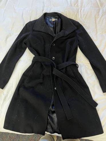 Banana Republic Black Peacoat