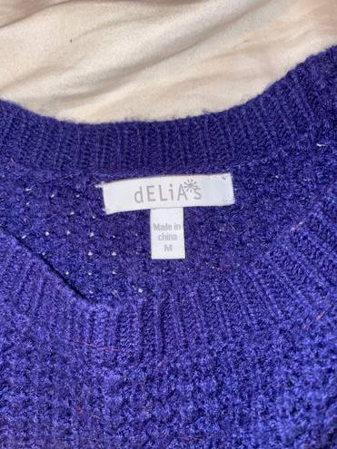 Delia's Purple Sweater