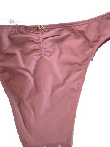 PilyQ Bikini Bottoms- Dusty Rose Lace