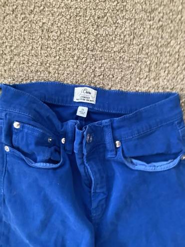 J.Crew royal blue jeans