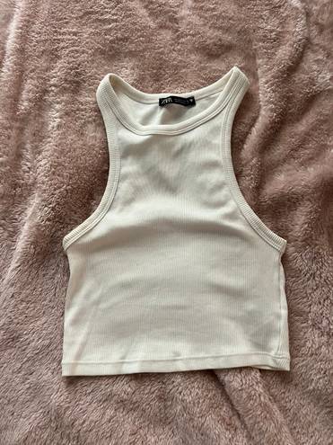 ZARA White tank Top