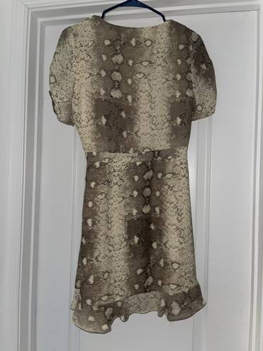 Wild Honey Boutique Snake Skin Dress 