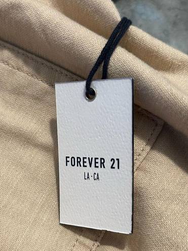 Forever 21 NWT  Belt Khaki Jacket - Size M