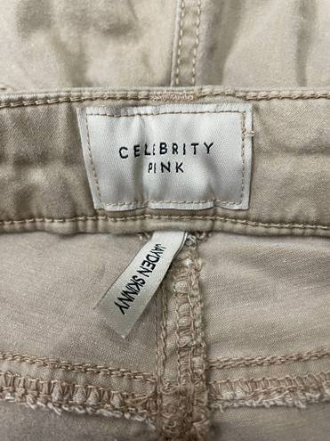 Celebrity Pink Khaki Jayden Skinny Jeans Size 7/28