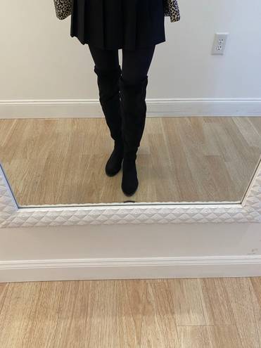 Unisa Black Over The Knee Boots