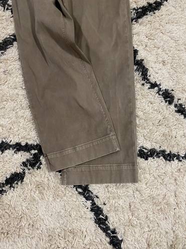 Spanx Stretch Twill Cropped Wide Leg Pants