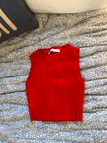 ZARA Red  Tank