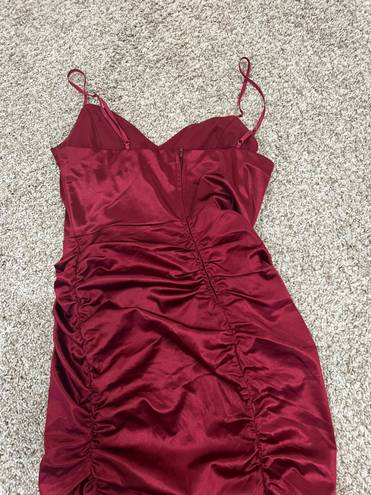 Macy's Red Formal Dress