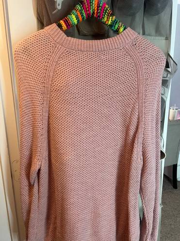 Sonoma pink oversized sweater