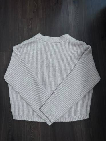 Abercrombie & Fitch Ribbed Short Cardigan