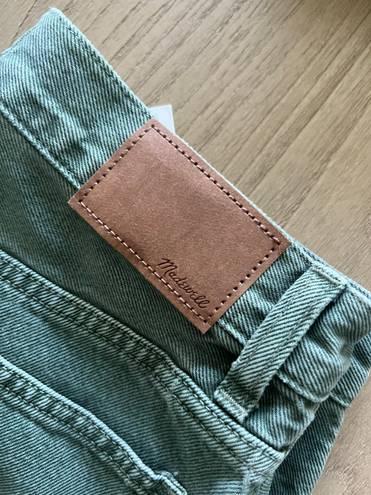 Madewell baggy straight jeans: garment-dyed edition