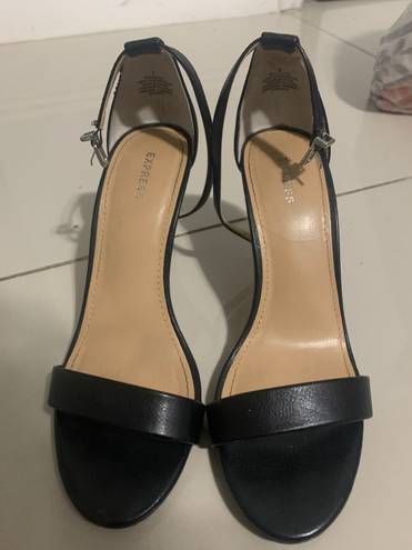 EXPRESS Black Heel Sandal