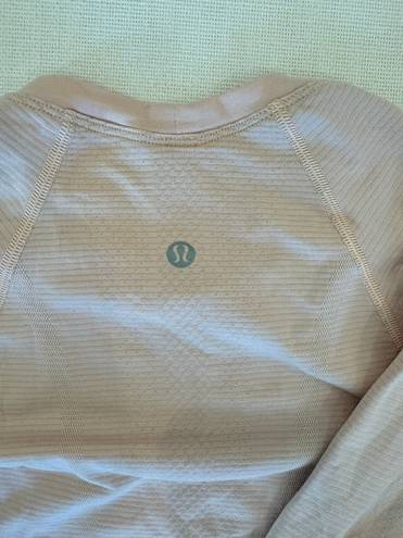 Lululemon Swiftly Tech Long Sleeve-strawberry milkshake