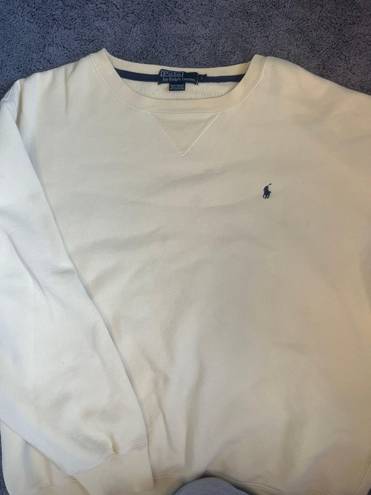 Polo Large light yellow  crewneck