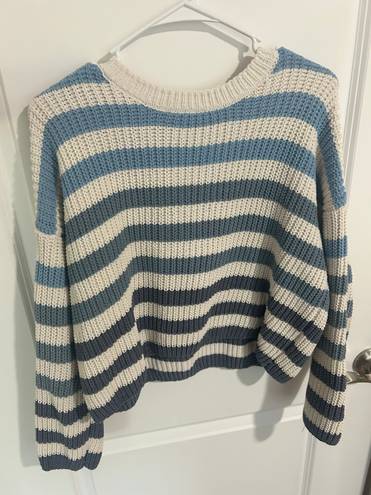 Francesca's Striped Knit Sweater