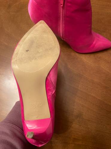 New Look Boots Pink  Size 9