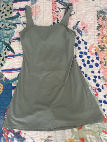 Pink Lily Sage Green Active Dress