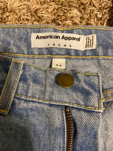 American Apparel High Waist Jeans