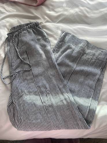 Target Striped Linen Pants