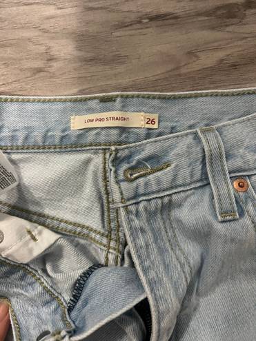 Levi’s Low Pro Straight Jeans