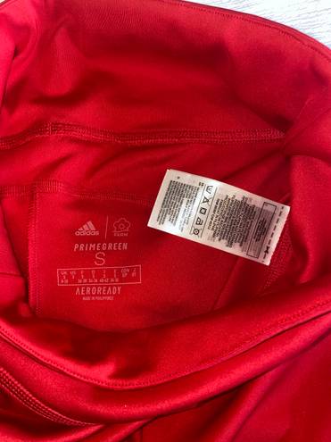 NWOT! Adidas FARM Rio AEROREADY Feelbrilliant high-rise tight leggings,  red, xl