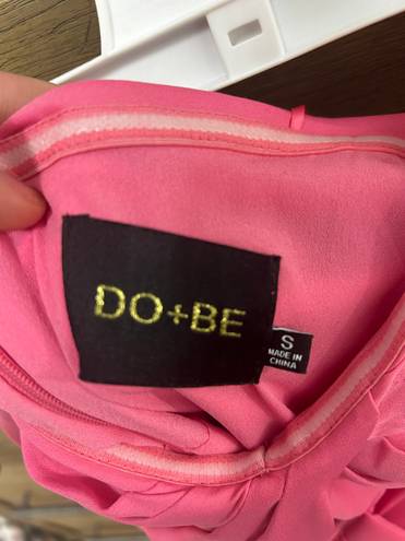 DO+BE mini pink dress