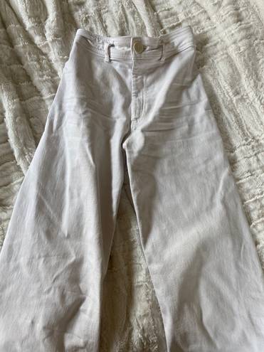 ZARA White Jeans