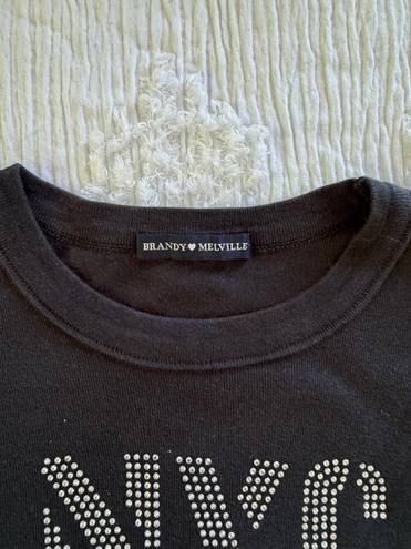 Brandy Melville NYC Baby Tee