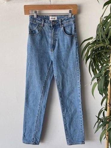 Rolla's  Jeans Womens 24 Denim Dusters High Rise Slim Retro Casual Minimal