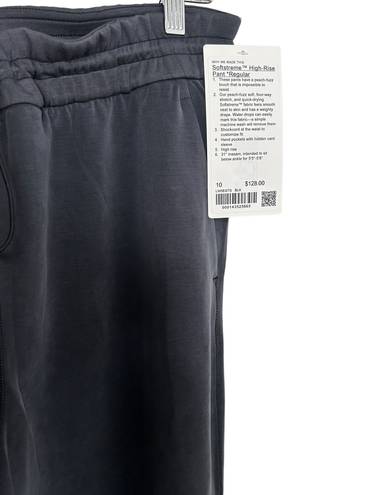 Lululemon Softstreme High-Rise Pant Regular Black Size 10. LW5EGTS. (NWT)