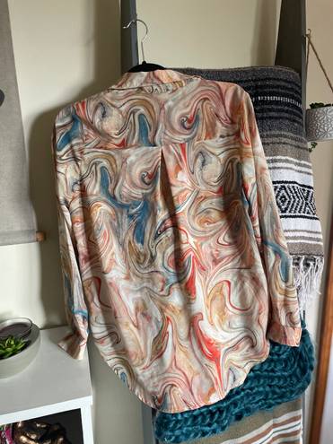 PacSun Marble Blouse