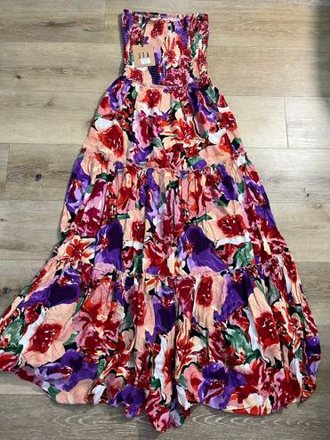 Anthropologie Floral Maxi Dress