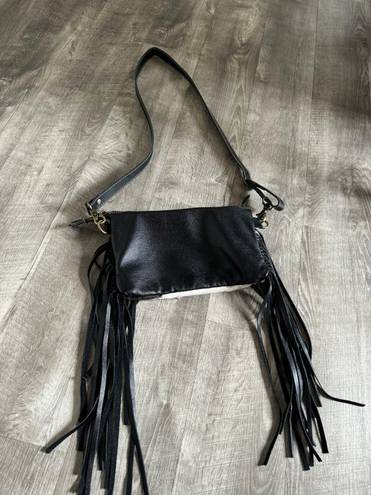 Myra Bags Myra Genuine Cowhide Purse With Fringe