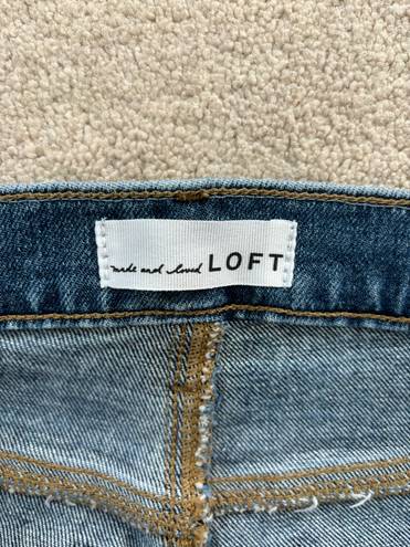 The Loft  Cropped Straight Leg Jeans