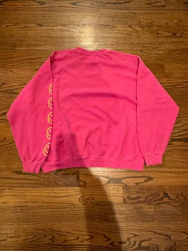 Urban Outfitters Hot Pink Nirvana Sweatshirt