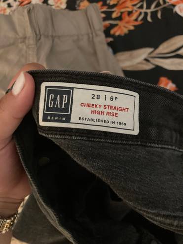 Gap Black Cropped  Jeans