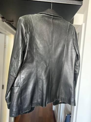 Nicole Miller Leather Jacket