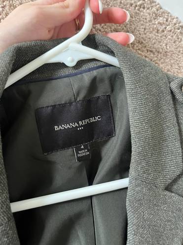 Banana Republic Blazer dark green/grey wash