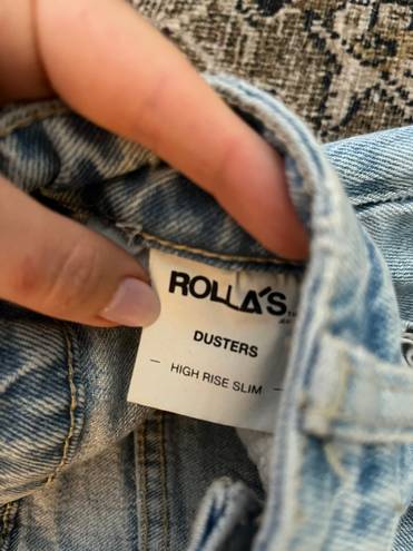 Rolla's  Slim High Rise Duster Jean 