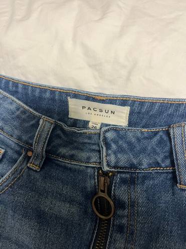 PacSun Blue Jean Skirt