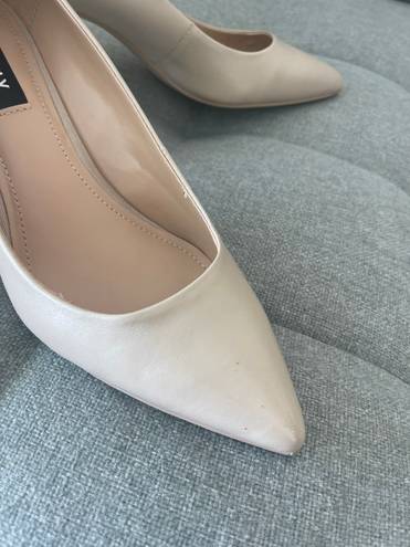 DKNY Nude Pointy Heels