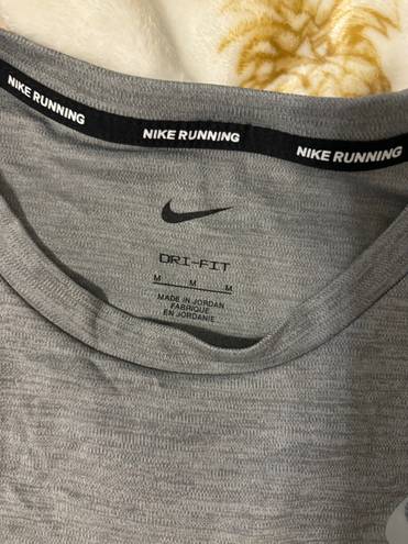 Nike Dri-Fit Gray Running Shirt