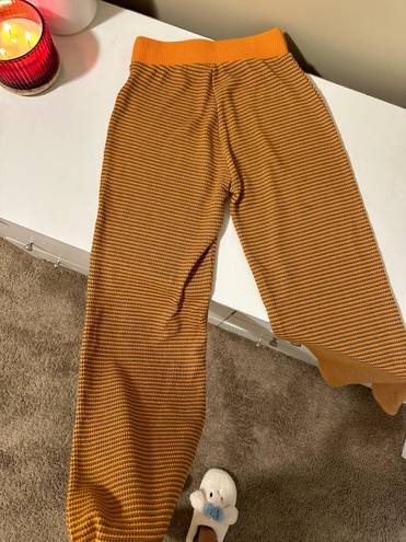 ZARA ORANGE KNIT SET