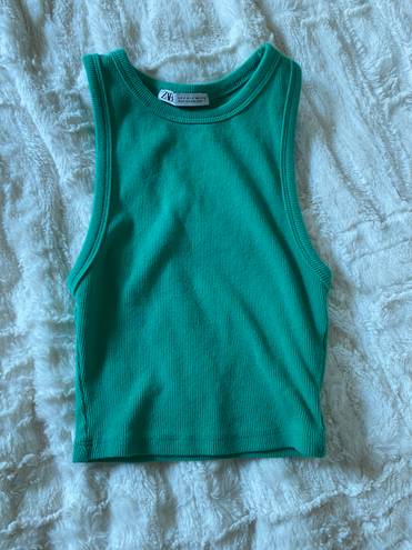 ZARA Green Tank