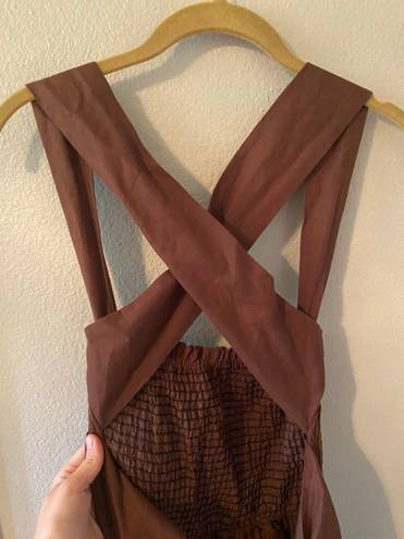 Peppermayo Brown Mini Dress