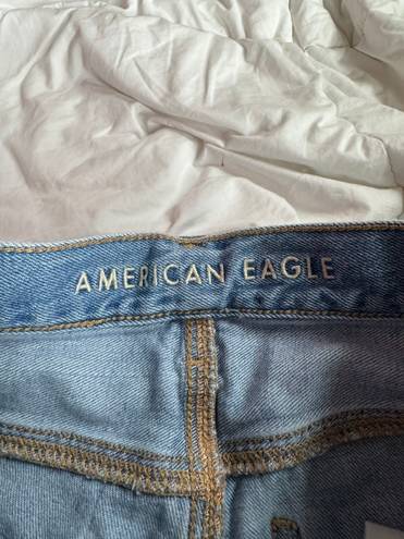 American Eagle ripped mom jeans