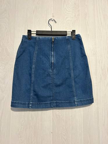 Free People Denim Skirt