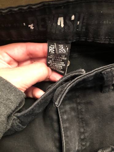 REWASH Black Rewatch Jeans 