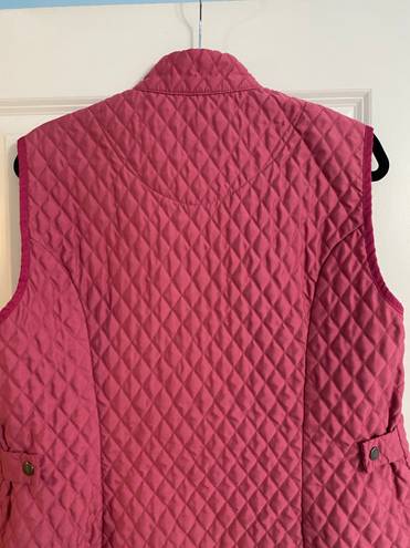 Barbour Pink Fulbourn Lightweight Short Gilet