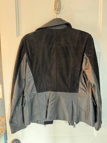 Bernardo Suede Leather Jacket